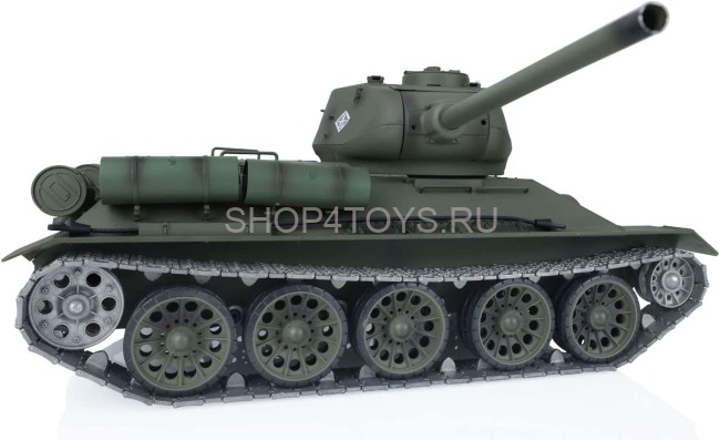 Радиоуправляемый танк Heng Long T-34 Pro V7.0 масштаб 1:16 RTR 2.4GHz - 3909-1Pro V7.0 Радиоуправляемый танк Heng Long T-34 Pro V7.0 масштаб 1:16 RTR 2.4GHz - 3909-1Pro V7.0