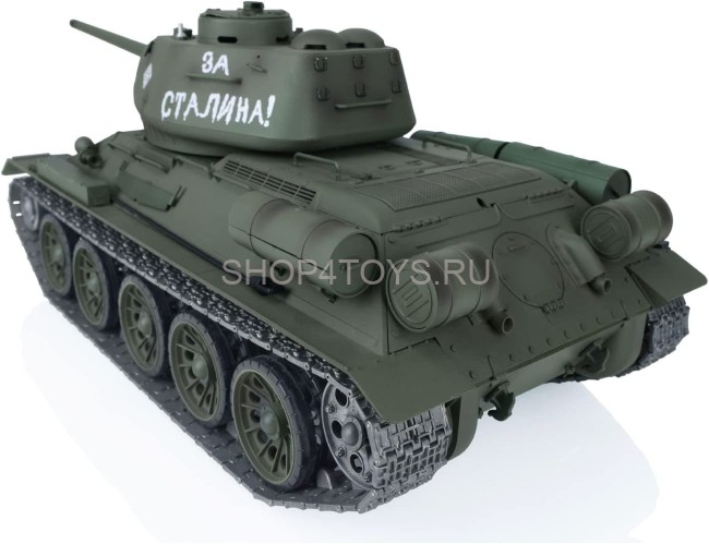 Радиоуправляемый танк Heng Long T-34 Pro V7.0 масштаб 1:16 RTR 2.4GHz - 3909-1Pro V7.0 Радиоуправляемый танк Heng Long T-34 Pro V7.0 масштаб 1:16 RTR 2.4GHz - 3909-1Pro V7.0