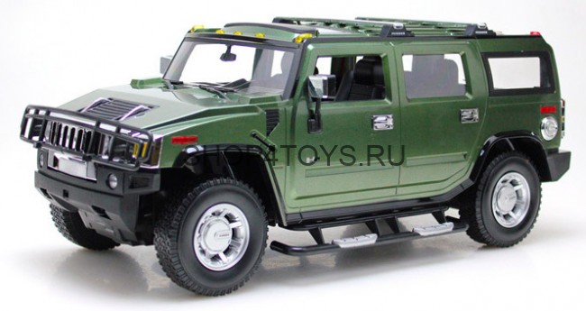 Радиоуправляемая машина Хаммер MZ Hummer H2 Green 1:10 - 2056A Радиоуправляемая машина Хаммер MZ Hummer H2 Green 1:10 - 2056A
