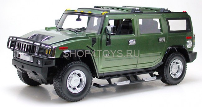 Радиоуправляемая машина Хаммер MZ Hummer H2 Green 1:10 - 2056A Радиоуправляемая машина Хаммер MZ Hummer H2 Green 1:10 - 2056A