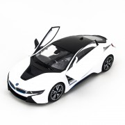 Радиоуправляемая машина Rastar BMW i8 White 1:14 с открывающимися дверями - 71010-W Радиоуправляемая машина Rastar BMW i8 White 1:14 с открывающимися дверями - 71010-W