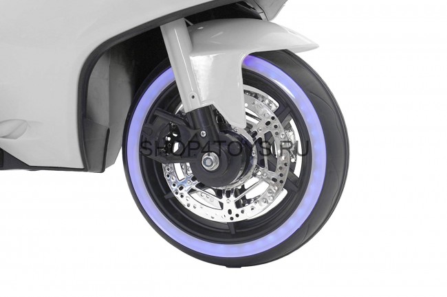 Детский электромотоцикл Ducati White 12V - FT-1628-WHITE-PL Детский электромотоцикл Ducati White 12V - FT-1628-WHITE-PL