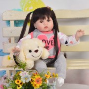 Реборн с длинными волосами Настя Реборн с длинными волосами Настя