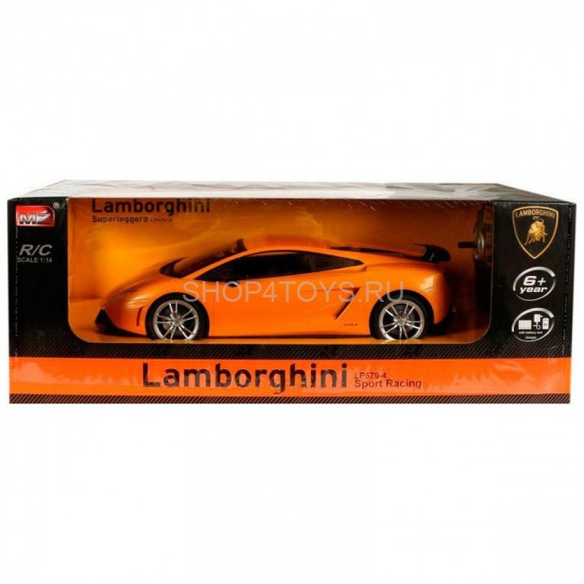 Радиоуправляемый автомобиль MZ Lamborghini LP570 1:14 - 2035-Orange Радиоуправляемый автомобиль MZ Lamborghini LP570 1:14 - 2035-Orange