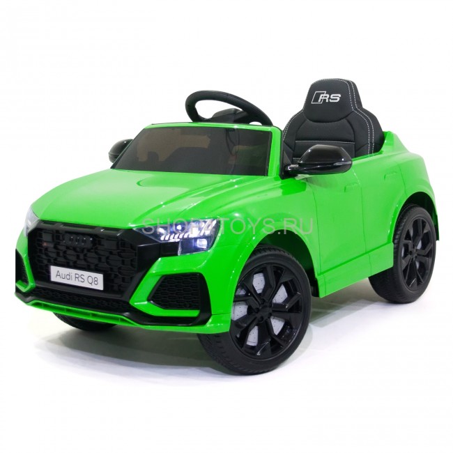 Детский электромобиль Audi RS Q8 12V 2WD - HL518-LUX-GREEN Детский электромобиль Audi RS Q8 12V 2WD - HL518-LUX-GREEN