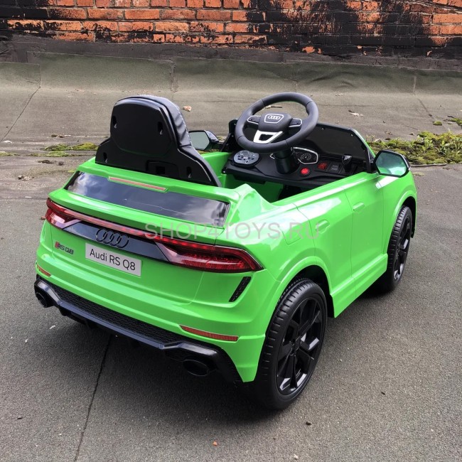 Детский электромобиль Audi RS Q8 12V 2WD - HL518-LUX-GREEN Детский электромобиль Audi RS Q8 12V 2WD - HL518-LUX-GREEN