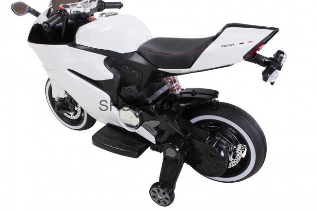Детский электромобиль - мотоцикл Ducati White - SX1628-G Детский электромобиль - мотоцикл Ducati White - SX1628-G