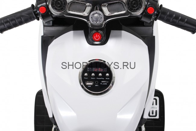 Детский электромобиль - мотоцикл Ducati White - SX1628-G Детский электромобиль - мотоцикл Ducati White - SX1628-G