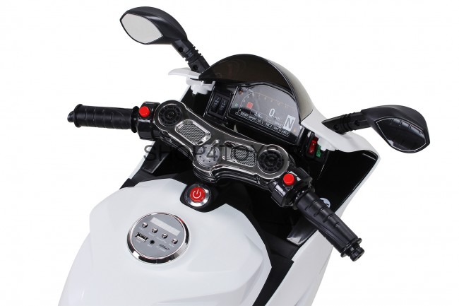 Детский электромобиль - мотоцикл Ducati White - SX1628-G Детский электромобиль - мотоцикл Ducati White - SX1628-G