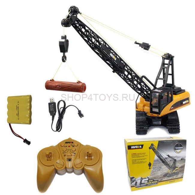Радиоуправляемый кран HUI NA TOYS масштаб 1:14 2.4G - HN1572 Радиоуправляемый кран HUI NA TOYS масштаб 1:14 2.4G - HN1572