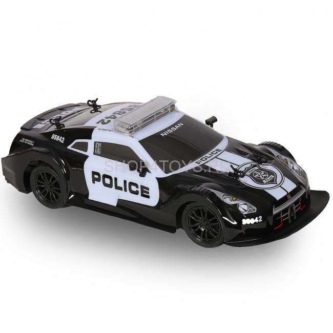 Радиоуправляемая машина Nissan GTR Полиция (с мигалками) 1:16 - MX8992 Радиоуправляемая машина Nissan GTR Полиция (с мигалками) 1:16 - MX8992