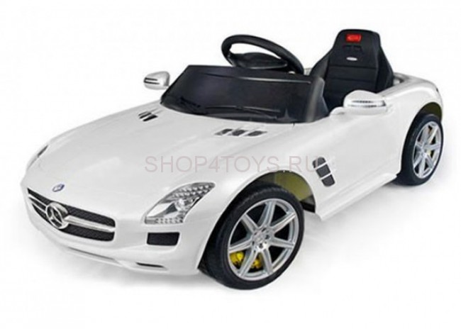 Радиоуправляемый электромобиль Rastar Mercedes-Benz SLS AMG White - 81600-W Радиоуправляемый электромобиль Rastar Mercedes-Benz SLS AMG White - 81600-W