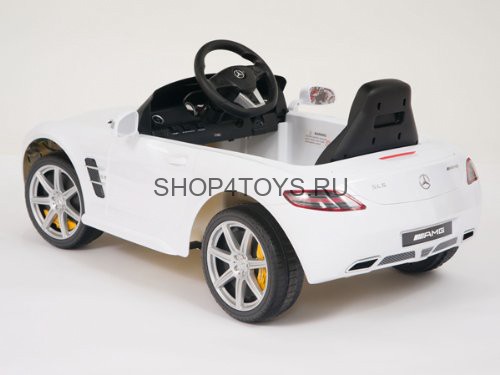 Радиоуправляемый электромобиль Rastar Mercedes-Benz SLS AMG White - 81600-W Радиоуправляемый электромобиль Rastar Mercedes-Benz SLS AMG White - 81600-W