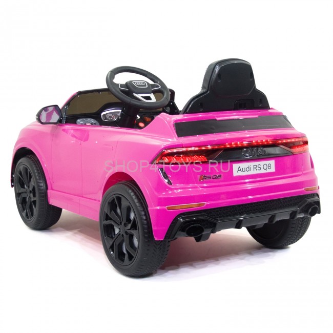 Детский электромобиль Audi RS Q8 12V 2WD - HL518-LUX-PINK Детский электромобиль Audi RS Q8 12V 2WD - HL518-LUX-PINK