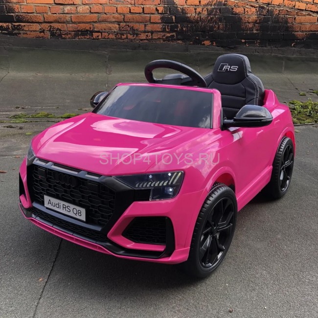 Детский электромобиль Audi RS Q8 12V 2WD - HL518-LUX-PINK Детский электромобиль Audi RS Q8 12V 2WD - HL518-LUX-PINK