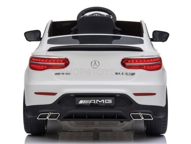 Электромобиль Mercedes-Benz GLC 63 AMG White 12V (полный привод, EVA)  - QLS-5688 Электромобиль Mercedes-Benz GLC 63 AMG White 12V (полный привод, EVA)  - QLS-5688