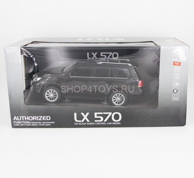 Радиоуправляемый джип Hui Quan Lexus LX570 Black - HQ200125-B Радиоуправляемый джип Hui Quan Lexus LX570 Black - HQ200125-B
