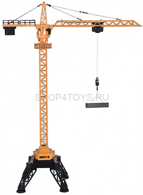 Радиоуправляемый башенный кран HUI NA TOYS масштаб 1:14 2.4G - HN1585 Радиоуправляемый башенный кран HUI NA TOYS масштаб 1:14 2.4G - HN1585
