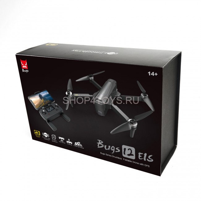 Квадрокоптер MJX B12 EIS 4K 5G WIFI RTF - B12EIS Квадрокоптер MJX B12 EIS 4K 5G WIFI RTF - B12EIS