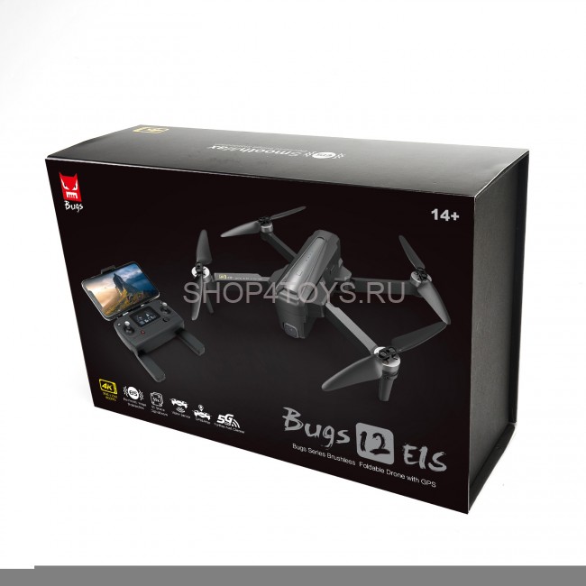 Квадрокоптер MJX B12 EIS 4K 5G WIFI RTF - B12EIS Квадрокоптер MJX B12 EIS 4K 5G WIFI RTF - B12EIS