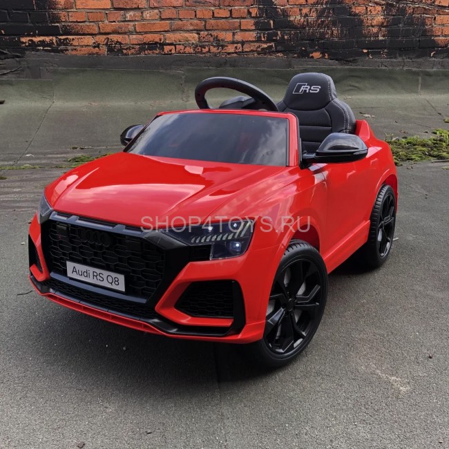 Детский электромобиль Audi RS Q8 12V 2WD - HL518-LUX-RED Детский электромобиль Audi RS Q8 12V 2WD - HL518-LUX-RED