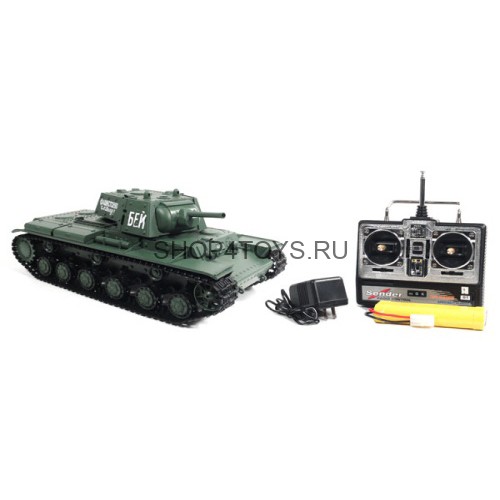 Радиоуправляемый танк Heng Long KV-1 1:16 - 3878 Радиоуправляемый танк Heng Long KV-1 1:16 - 3878