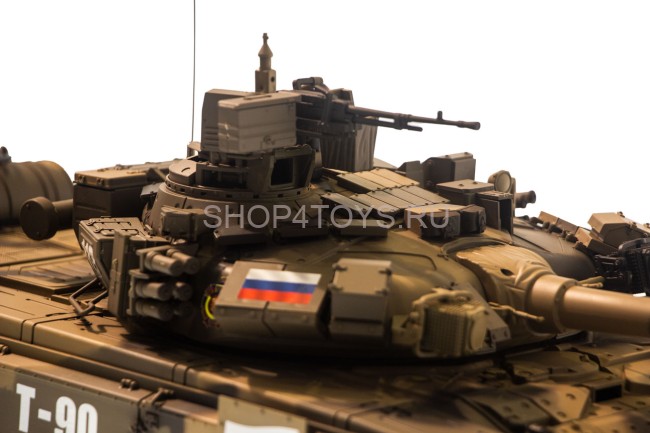 Радиоуправляемый танк Heng Long Т-90 V7.0 масштаб 1:16 RTR 2.4G - 3938-1 V7.0 Радиоуправляемый танк Heng Long Т-90 V7.0 масштаб 1:16 RTR 2.4G - 3938-1 V7.0