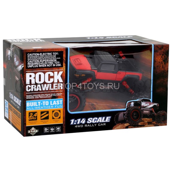 Радиоуправляемый краулер Rock Crawler 4WD 1:14 RTR 2.4G - HB-P1404 Радиоуправляемый краулер Rock Crawler 4WD 1:14 RTR 2.4G - HB-P1404