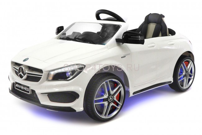 Детский электромобиль Mercedes CLA45 AMG LUXURY White 12V 2.4G - SX1538-E Детский электромобиль Mercedes CLA45 AMG LUXURY White 12V 2.4G - SX1538-E