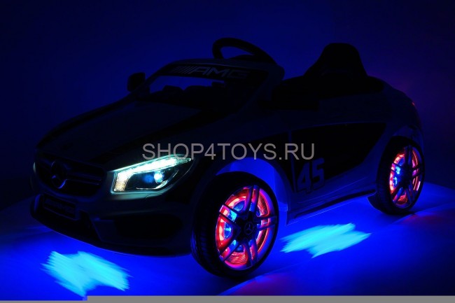 Детский электромобиль Mercedes CLA45 AMG LUXURY White 12V 2.4G - SX1538-E Детский электромобиль Mercedes CLA45 AMG LUXURY White 12V 2.4G - SX1538-E