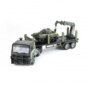 Радиоуправляемый грузовик-трейлер + танк CityTruck 1:18 - 551-B2 Радиоуправляемый грузовик-трейлер + танк CityTruck 1:18 - 551-B2