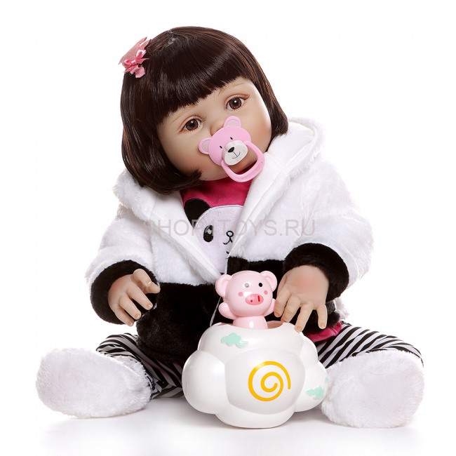 Реборн силиконовая девочка Стефания
