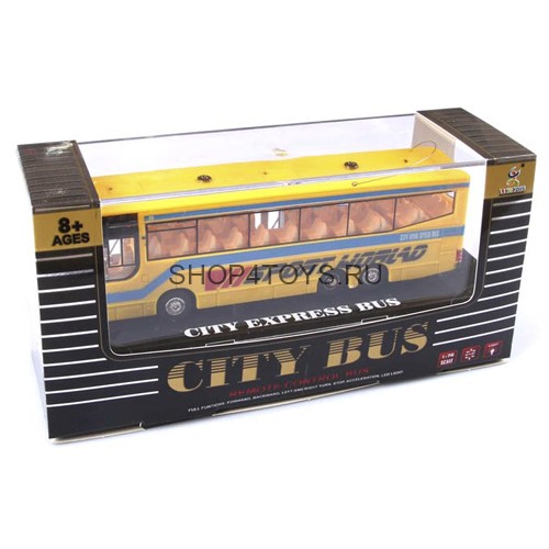 Радиоуправляемый автобус City Bus 1:76 - 2014A1-4 Радиоуправляемый автобус City Bus 1:76 - 2014A1-4