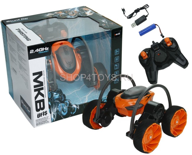 Радиоуправляемая оранжевая машина перевертыш Mekbao Трюкач 2.4G - 5588-625-ORANGE Радиоуправляемая оранжевая машина перевертыш Mekbao Трюкач 2.4G - 5588-625-ORANGE