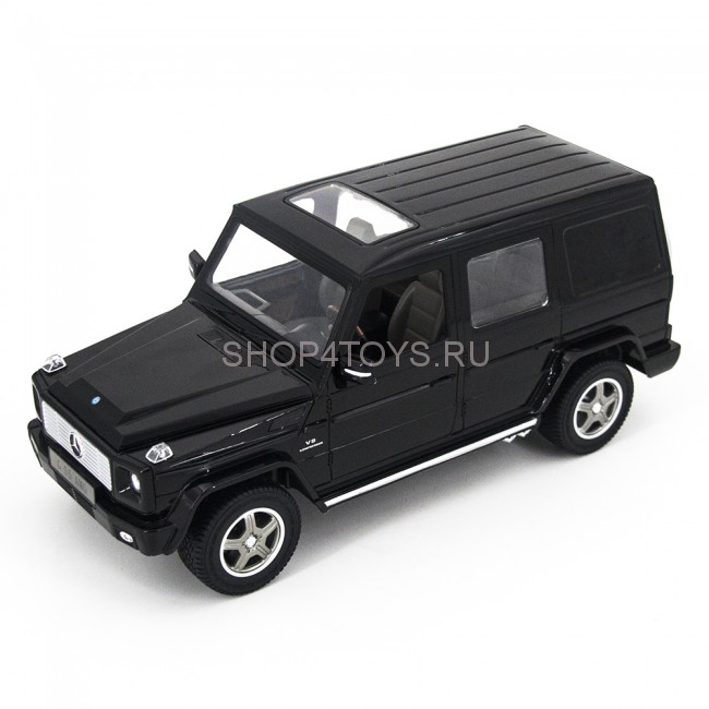 Радиоуправляемая машина Rastar Mercedes Black G55 AMG 1:14 - 30400 Радиоуправляемая машина Rastar Mercedes Black G55 AMG 1:14 - 30400
