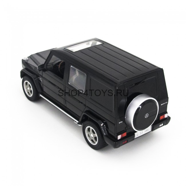 Радиоуправляемая машина Rastar Mercedes Black G55 AMG 1:14 - 30400 Радиоуправляемая машина Rastar Mercedes Black G55 AMG 1:14 - 30400