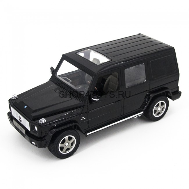 Радиоуправляемая машина Rastar Mercedes Black G55 AMG 1:14 - 30400 Радиоуправляемая машина Rastar Mercedes Black G55 AMG 1:14 - 30400