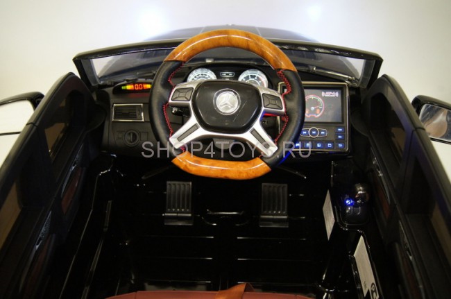 Детский электромобиль Mercedes GL63 AMG Black LUXURY 4WD MP4 2.4G - SX1588-H Детский электромобиль Mercedes GL63 AMG Black LUXURY 4WD MP4 2.4G - SX1588-H