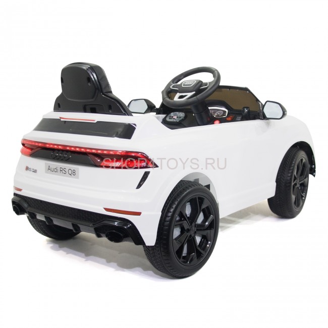 Детский электромобиль Audi RS Q8 12V 2WD - HL518-LUX-WHITE Детский электромобиль Audi RS Q8 12V 2WD - HL518-LUX-WHITE