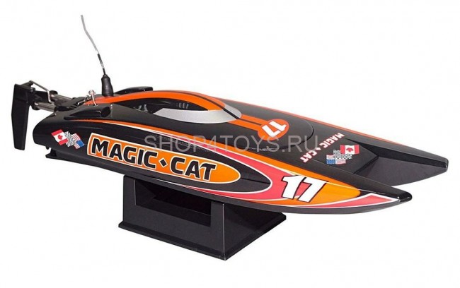 Радиоуправляемый катер Joysway Magic Cat V5 RTR 2.4G - JS8108V5 Радиоуправляемый катер Joysway Magic Cat V5 RTR 2.4G - JS8108V5
