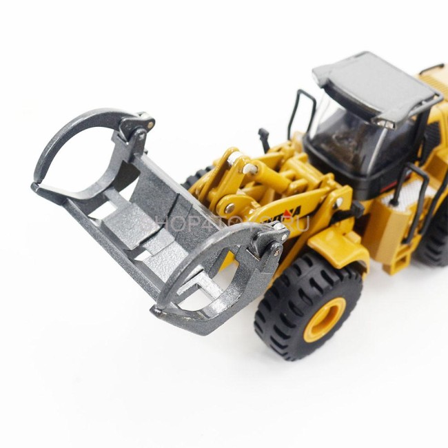 Металлический фронтальный погрузчик бревен Hui Na Toys 1:50 - HN1716 Металлический фронтальный погрузчик бревен Hui Na Toys 1:50 - HN1716