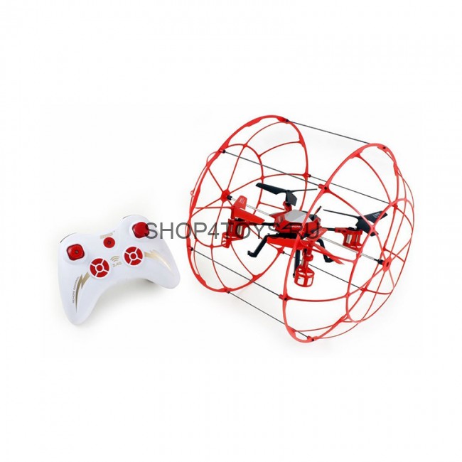 Радиоуправляемый квадрокоптер с защитой (в шаре) SkyTech M61S RTF 2.4G - SKY-M61S Радиоуправляемый квадрокоптер с защитой (в шаре) SkyTech M61S RTF 2.4G - SKY-M61S