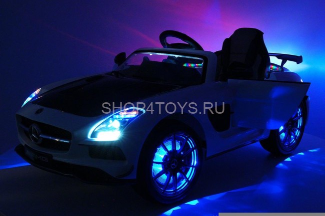 Электромобиль Mercedes-Benz SLS AMG Black Carbon Edition - SX128-S Электромобиль Mercedes-Benz SLS AMG Black Carbon Edition - SX128-S