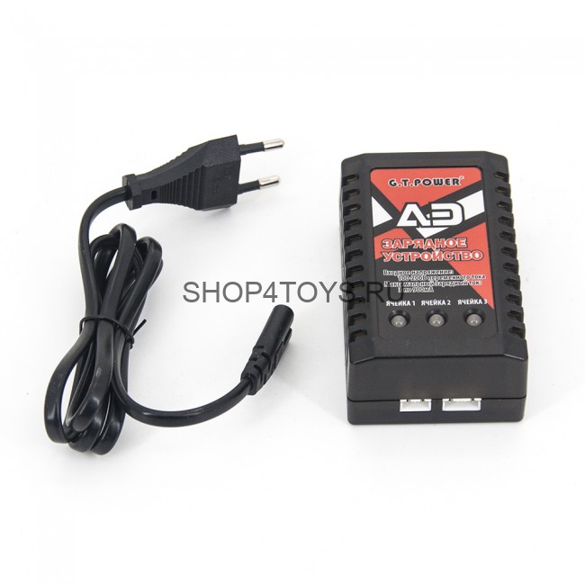 Зарядное устройство для 2S, 3S LiPo аккумуляторов G.T.POWER A3  - GTP-A3 Зарядное устройство для 2S, 3S LiPo аккумуляторов G.T.POWER A3  - GTP-A3
