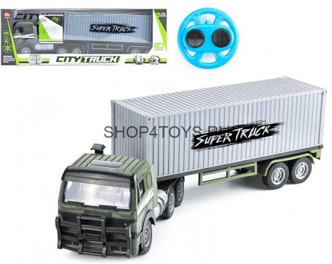 Радиоуправляемый контейнеровоз CityTruck 1:18 - 551-B1