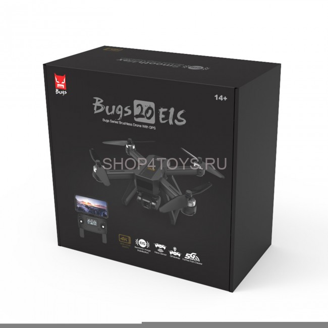 Квадрокоптер MJX B20 EIS 4K 5G WIFI RTF - B20EIS Квадрокоптер MJX B20 EIS 4K 5G WIFI RTF - B20EIS