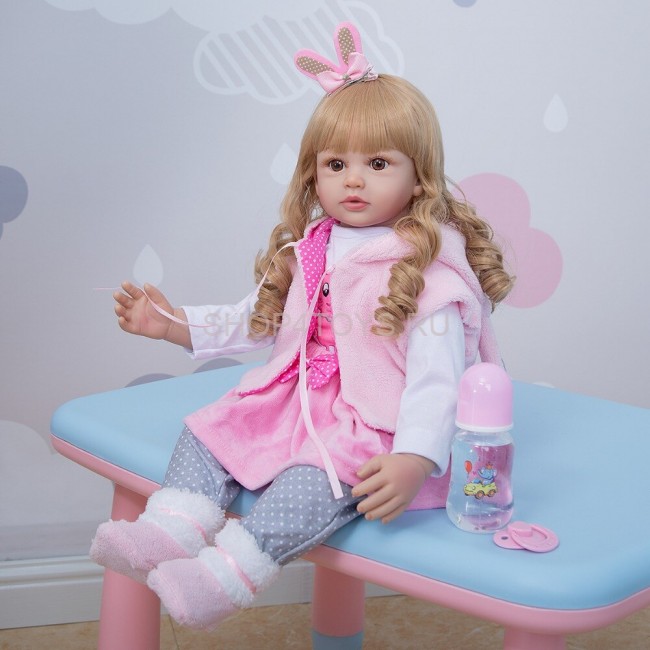 Реборн блондинка Миланочка