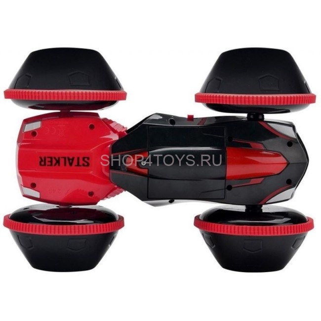 Радиоуправляемая красная трюковая машина Mekbao Тайфун 2.4G - 5588-613-RED Радиоуправляемая красная трюковая машина Mekbao Тайфун 2.4G - 5588-613-RED
