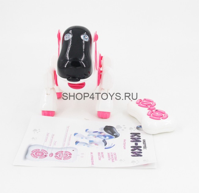 Радиоуправляемая собака Киберпес Ки-Ки Розовый - ZYA-A3008-PINK Радиоуправляемая собака Киберпес Ки-Ки Розовый - ZYA-A3008-PINK