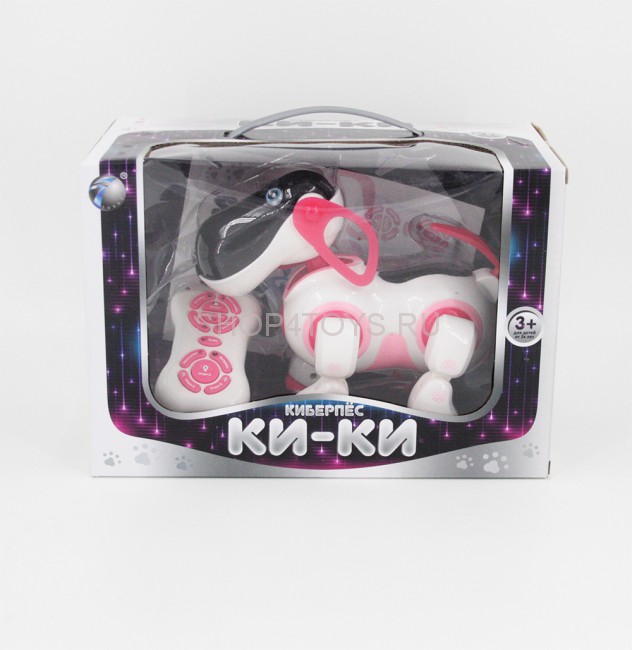 Радиоуправляемая собака Киберпес Ки-Ки Розовый - ZYA-A3008-PINK Радиоуправляемая собака Киберпес Ки-Ки Розовый - ZYA-A3008-PINK